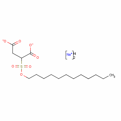 脂肪酸甲酯聚醚磺酸钠分子式结构图