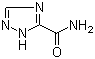 2H-1,2,4-三氮唑-3-甲酰胺分子式结构图