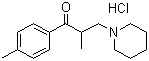 盐酸托哌酮分子式结构图