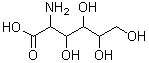 D-氨基葡萄糖酸分子式结构图