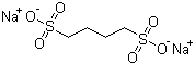 1,4-丁二磺酸二钠盐分子式结构图