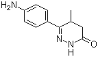 6-(4-氨基苯基)-4,5-二氢-5-甲基-3(2H)-哒嗪酮分子式结构图