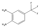 3,4-二氨基三氟甲苯分子式结构图