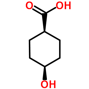 顺-4-羟基环己烷甲酸分子式结构图