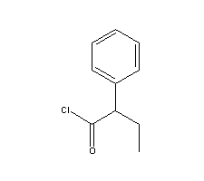 2-苯基丁酰氯分子式结构图