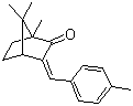 3-(4-甲基苄烯)-樟脑分子式结构图