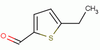5-乙基-2-噻吩甲醛分子式结构图