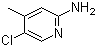 2-氨基-5-氯-4-甲基吡啶分子式结构图