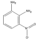 3-硝基邻二苯胺分子式结构图