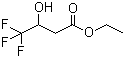 3-羟基-4,4,4-三氟丁酸乙酯分子式结构图