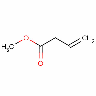 3-丁烯酸甲酯分子式结构图