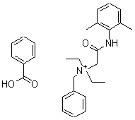 苯酸苄铵酰铵分子式结构图