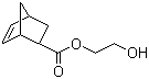 5-降冰片烯-2-羧酸 (2-羟乙基)酯分子式结构图