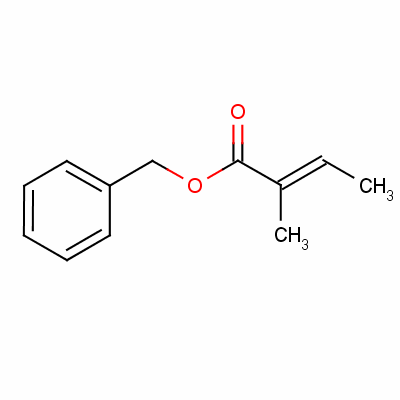 惕各酸苄酯分子式结构图