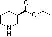 (S)-3-哌啶甲酸乙酯分子式结构图