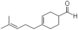 4-(4-甲基-3-戊烯基)-3-环己烯-1-甲醛分子式结构图