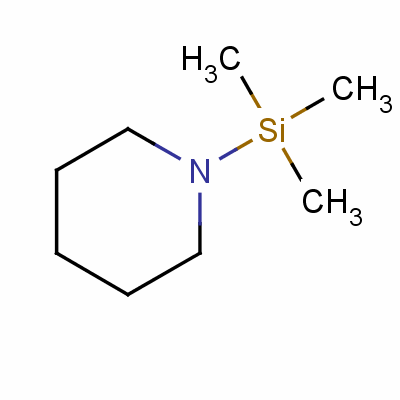 哌啶基三甲基硅烷分子式结构图