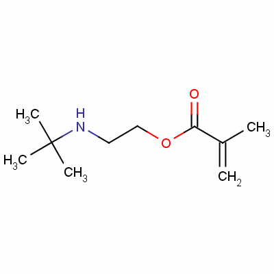 甲基丙烯酸叔丁基氨基乙酯分子式结构图