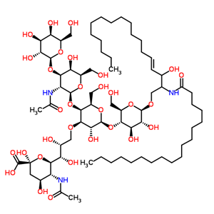 单唾液神经节苷酯分子式结构图