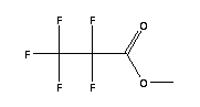 五氟丙酸甲酯分子式结构图
