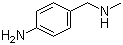 4-氨基-N-甲基苄胺分子式结构图