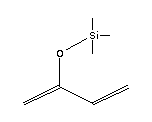 2-三甲基硅氧基-1,3-丁二烯分子式结构图