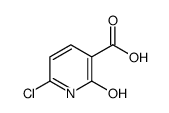 2-羟基-6-氯烟酸分子式结构图