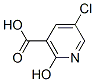 5-氯-2-羟基烟酸分子式结构图