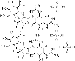 硫酸链霉素分子式结构图