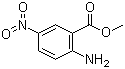 2-氨基-5-硝基苯甲酸甲酯分子式结构图