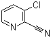 3-氯-2-氰基吡啶分子式结构图