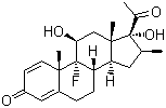 去羟米松分子式结构图