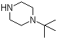 N-叔丁基哌嗪分子式结构图