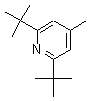 2,6-二叔丁基-4-甲基吡啶分子式结构图