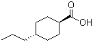 反式-4-丙基环己烷甲酸分子式结构图