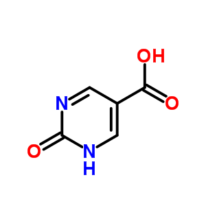 2-羟基嘧啶-5-羧酸分子式结构图