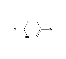 5-溴-2-羟基嘧啶分子式结构图