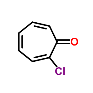 2-氯环庚烷-2,4,6-三烯-1-酮分子式结构图