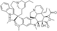 脱水长春碱分子式结构图