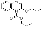 1,2-二氢-2-异丁氧基喹啉-1-甲酸异丁酯分子式结构图