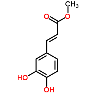 咖啡酸甲酯分子式结构图