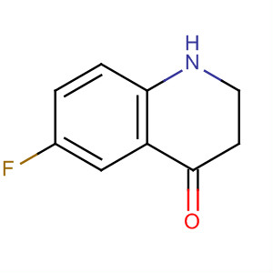 6-氟-2,3-二氢喹啉-4-酮分子式结构图