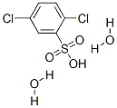 2,5-二氯苯磺酸 二水合物分子式结构图