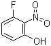  2-硝基-3-氟苯酚分子式结构图