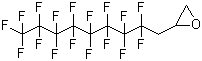 3-(全氟正辛基)-1,2-环氧丙烷分子式结构图