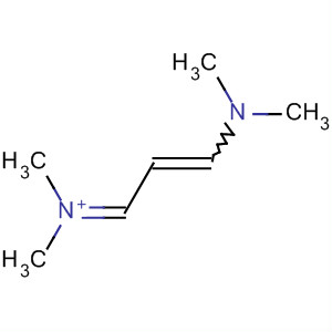 (3-二甲基氨基亚烯丙基)二甲基六氟磷酸分子式结构图