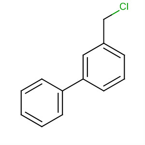 3-氯甲基联苯分子式结构图