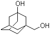 3-羟基-1-金刚烷甲醇分子式结构图