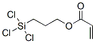 3-丙烯酰氧基丙基三氯硅烷分子式结构图