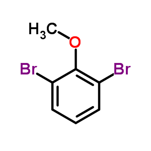 2,6-二溴苯甲醚分子式结构图